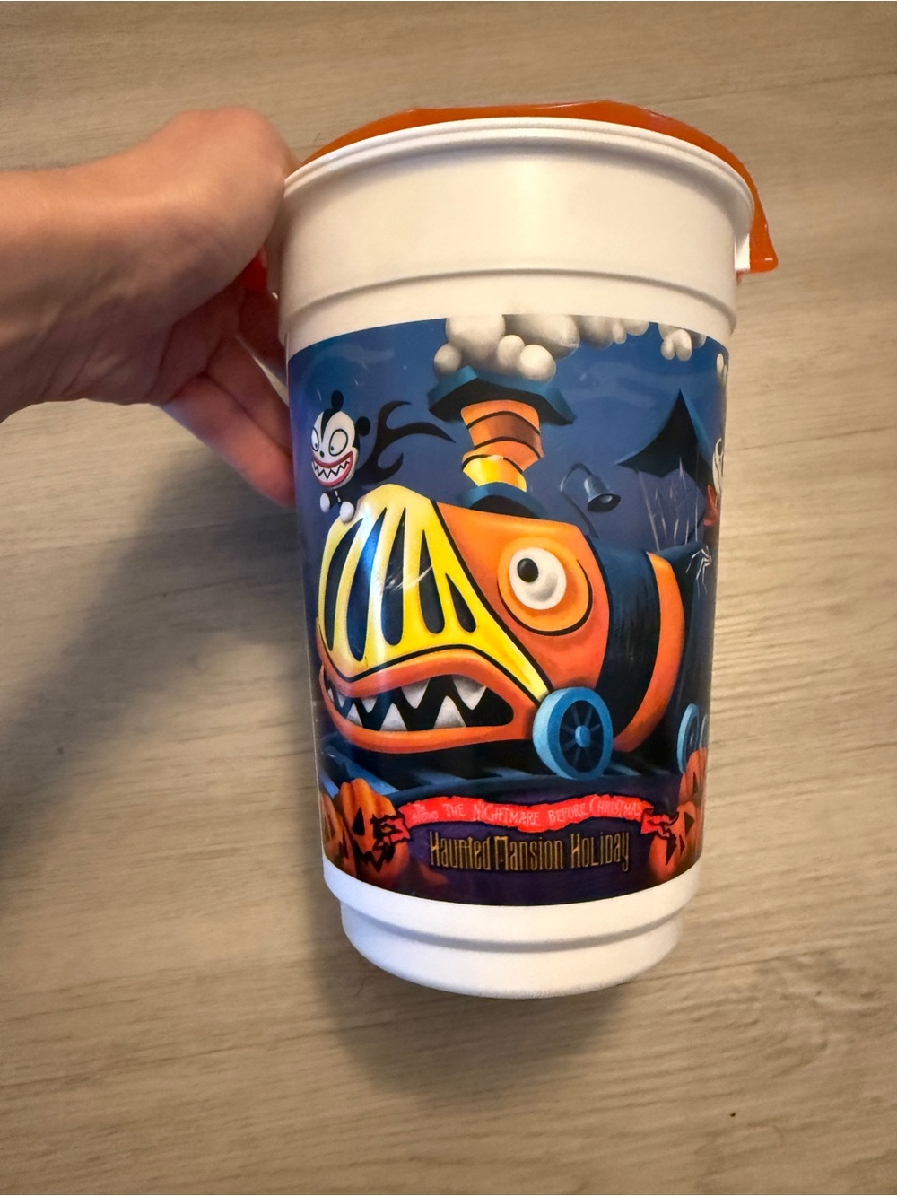 Disney 2008 Nightmare Before Christmas Haunted Mansion Holiday Popcorn Bucket